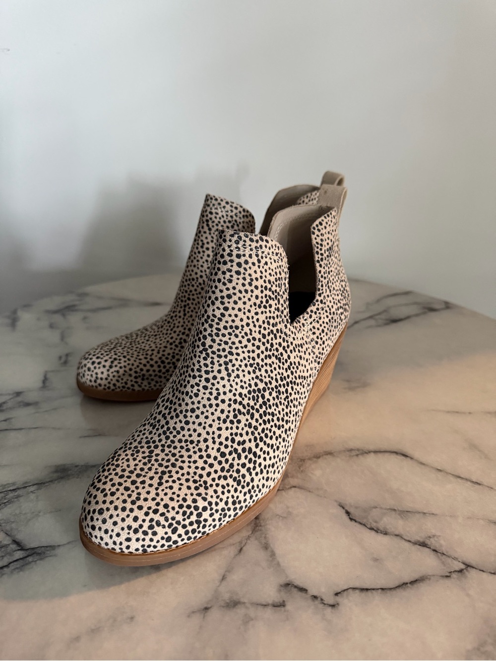 TOMS Kallie Wedge Bootie - BRAND NEW